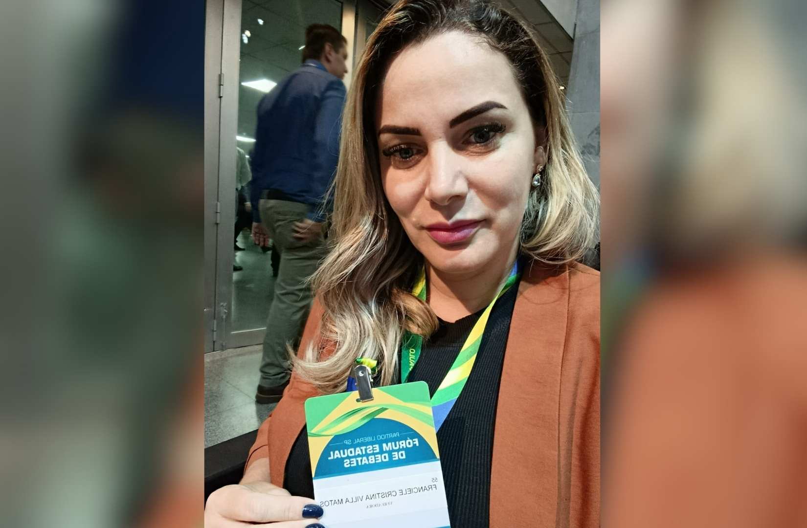 Candidata a deputada estadual Franciele Villa